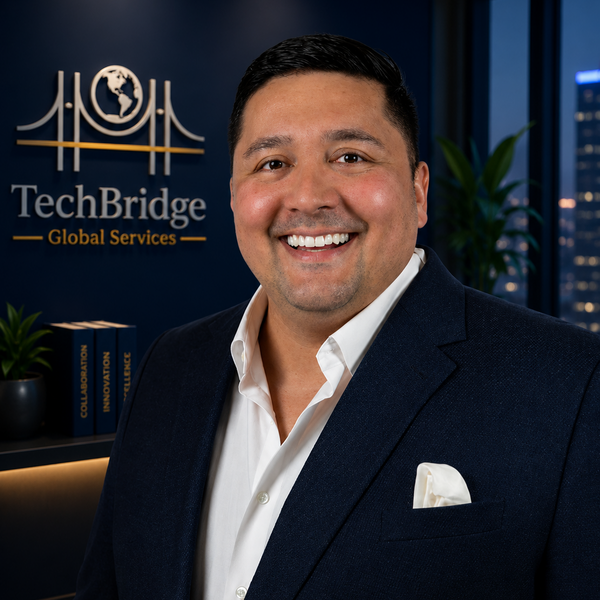 Beto Araiza, Founder and CEO of TechBridge Global Services